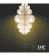 Bec LED dimabil filament 8W E27 S200 2000K, V-TAC
