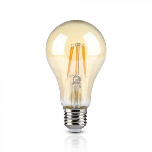 Bec LED filament 8W E27 A67 2200K, V-TAC