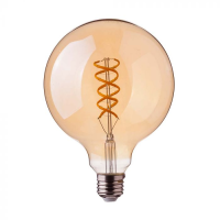 Bec LED filament 5W E27 G95 1800K, V-TAC