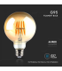 Bec LED filament 8W E27 G95 2200K, V-TAC