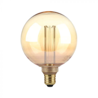 Bec LED filament 4W E27 G125 1800K, V-TAC