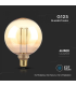 Bec LED filament 4W E27 G125 1800K, V-TAC