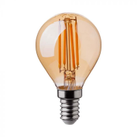 Bec LED filament 4W E14 P45 2200K, V-TAC