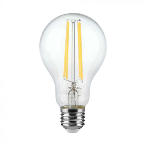 Bec LED filament 6W E27 A60 3000K, V-TAC