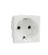 Priza schuko Unica alb 16A, Schneider