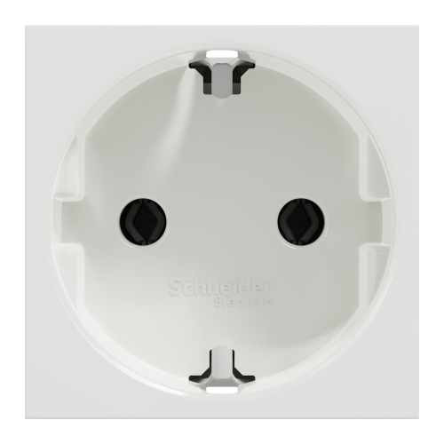 Priza schuko Unica alb 16A, Schneider
