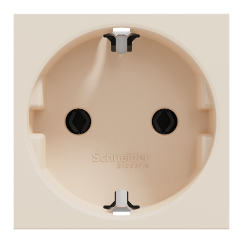Priza schuko Unica bej 16A, Schneider