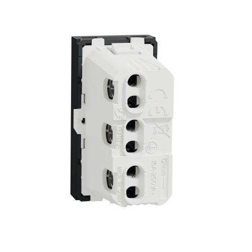 Priza italiana Unica antracit 16A, Schneider