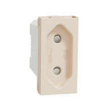 Priza 2P Unica bej 10A, Schneider