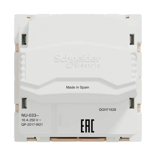 Priza 2P Unica bej 16A, Schneider