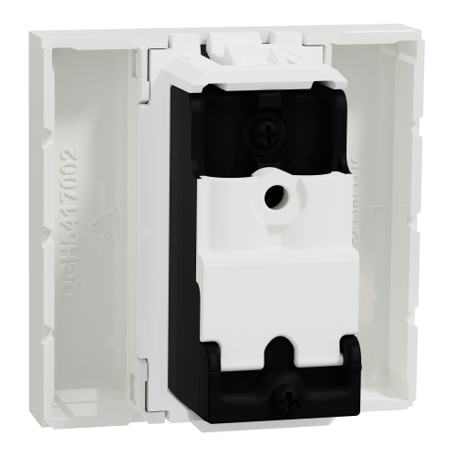 Priza TV tata Unica 2M alb antibacterian, Schneider