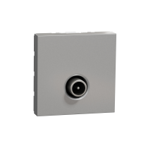 Priza TV tata Unica 2M aluminiu, Schneider