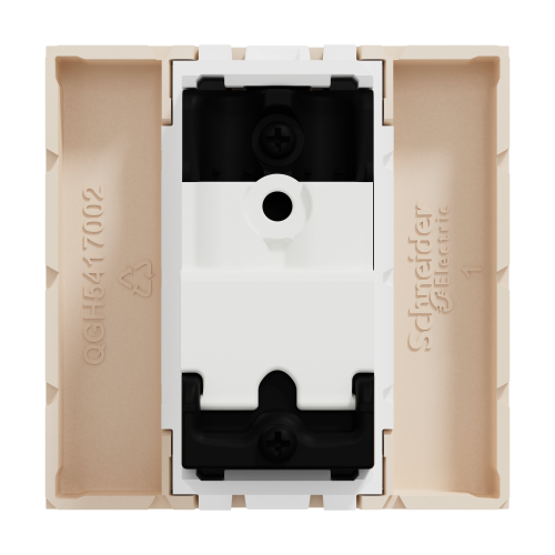 Priza TV tata Unica 2M bej, Schneider