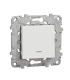 Intrerupator simplu + suport fixare si gheare cu LED Unica alb 10A, Schneider