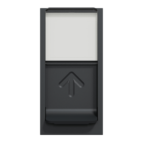 Priza RJ45 Cat 5 UTP Unica 1M antracit, Schneider