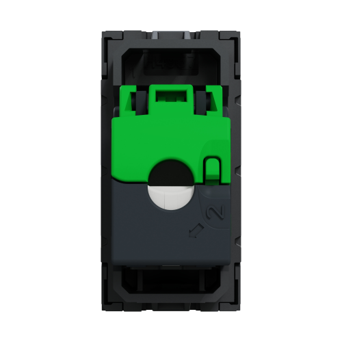 Priza RJ45 Cat 5 UTP Unica 1M antracit, Schneider