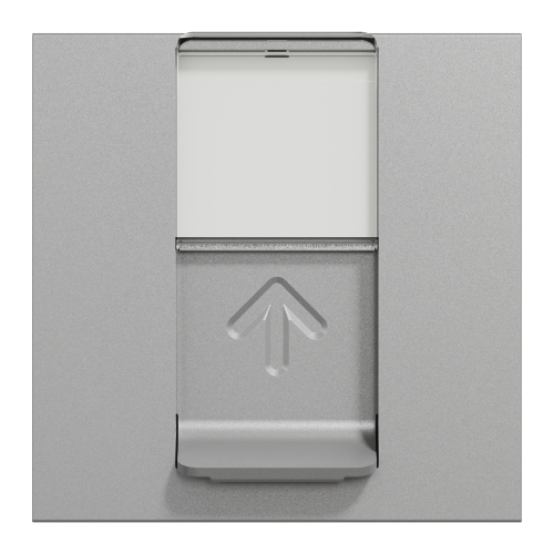 Priza RJ45 Cat 5 UTP Unica 2M aluminiu, Schneider