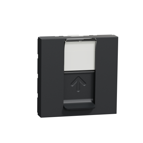 Priza RJ45 Cat 5 UTP Unica 2M antracit, Schneider