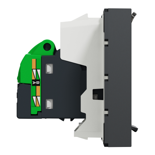 Priza RJ45 Cat 5 UTP Unica 2M antracit, Schneider