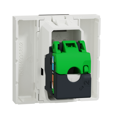 Priza RJ45 Cat 6 FTP Unica 2M alb, Schneider