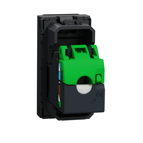 Priza RJ45 Cat 6 FTP Unica 1M antracit, Schneider