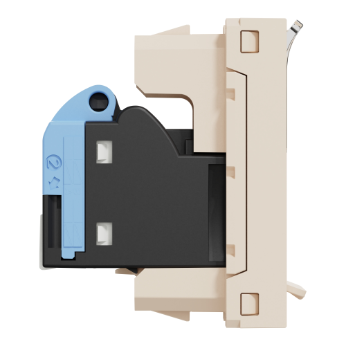 Priza RJ45 Cat 5 UTP Unica 1M bej, Schneider