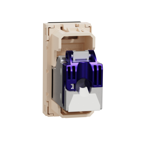 Priza RJ45 Cat 6 FTP Unica 1M bej, Schneider