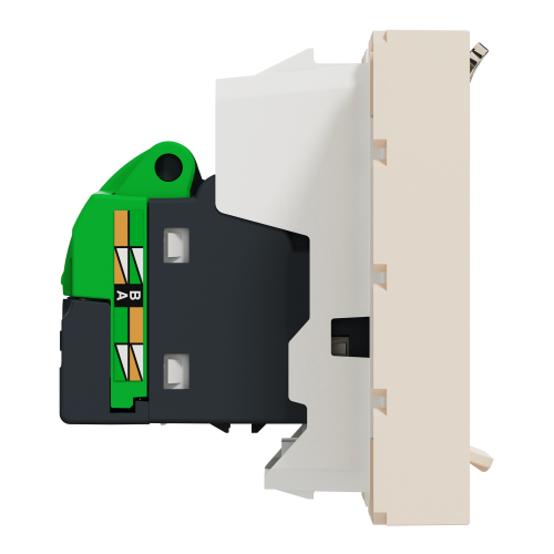 Priza RJ45 Cat 6 FTP Unica 2M bej, Schneider