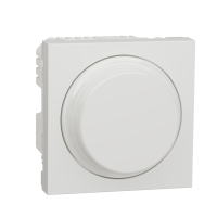 Variator universal rotativ LED Unica alb antibacterian 16A, Schneider