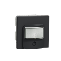 Senzor de miscare cu intrerupator I/O Unica antracit 10A, Schneider