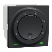 Termostat camera Unica antracit 8A, Schneider