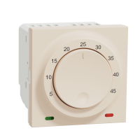 Termostat camera Unica bej 8A, Schneider