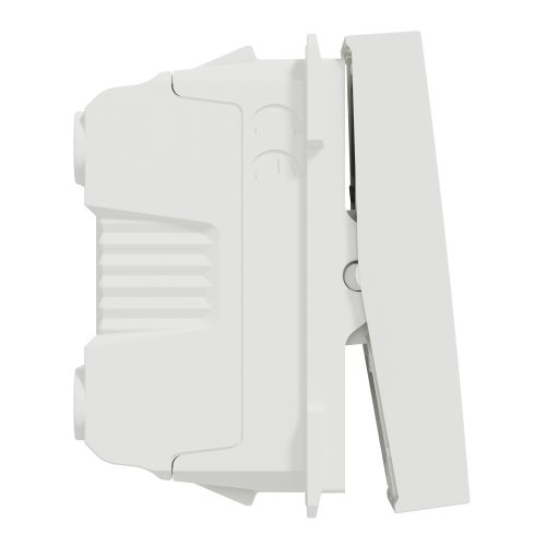 Intrerupator cap scara cu surub Unica 1M alb 16A, Schneider