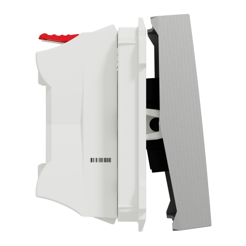 Intrerupator simplu Unica 2M aluminiu 10A, Schneider