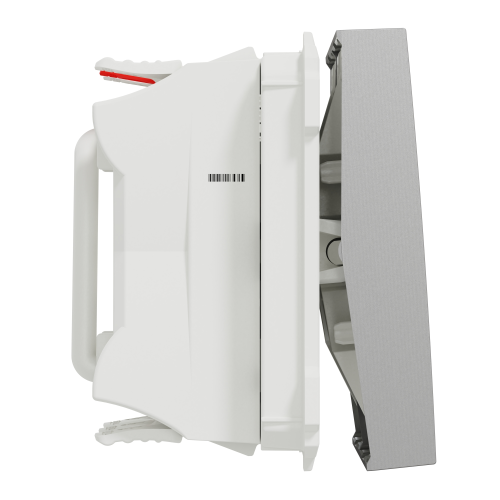 Intrerupator cap scara dublu Unica 2M aluminiu 10A, Schneider