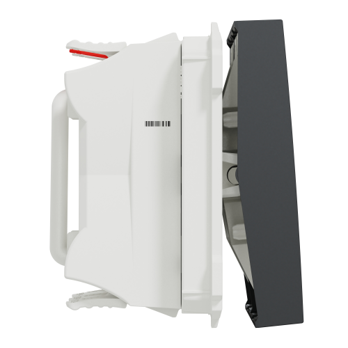 Intrerupator cap scara dublu Unica 2M antracit 10A, Schneider