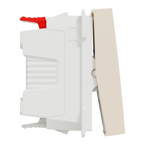 Intrerupator simplu Unica 1M bej 10A, Schneider