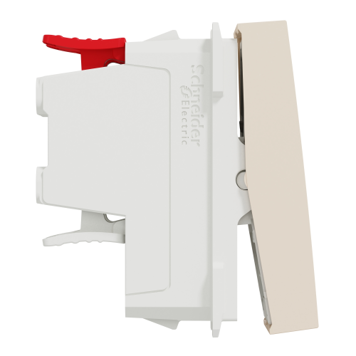 Intrerupator cruce Unica 1M bej 10A, Schneider