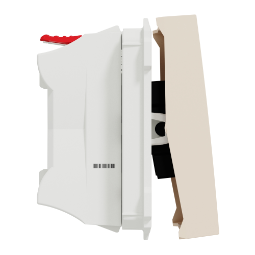 Intrerupator simplu Unica 2M bej 10A, Schneider