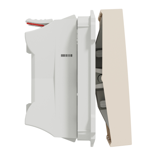 Intrerupator dublu Unica 2M bej 10A, Schneider