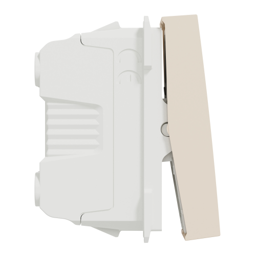 Intrerupator cap scara cu surub Unica 1M bej 16A, Schneider