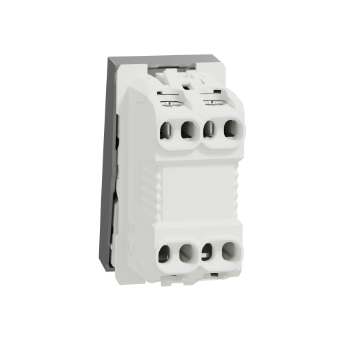 Intrerupator simplu cu surub Unica 1M aluminiu 16A, Schneider