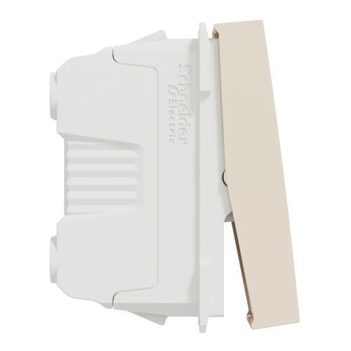 Intrerupator simplu cu surub Unica 1M bej 16A, Schneider
