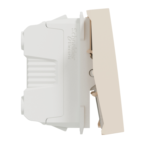 Intrerupator simplu cu surub Unica 2M bej 16A, Schneider