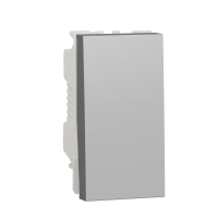 Intrerupator cu revenire NO/NC Unica 1M aluminiu 10A, Schneider
