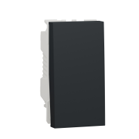 Intrerupator cu revenire NO/NC Unica 1M antracit 10A, Schneider