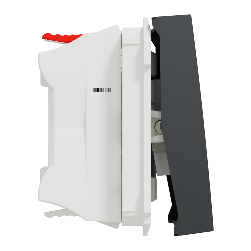 Intrerupator cu revenire cu LED Unica 2M antracit 10A, Schneider