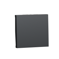 Intrerupator cu revenire NO/NC Unica 2M antracit 10A, Schneider