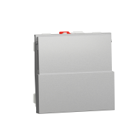 Intrerupator cu revenire NO/NC cu sport eticheta Unica 2M aluminiu 10A, Schneider