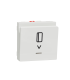 Intrerupator cu cartela NO/NC Unica 2M alb 10A, Schneider